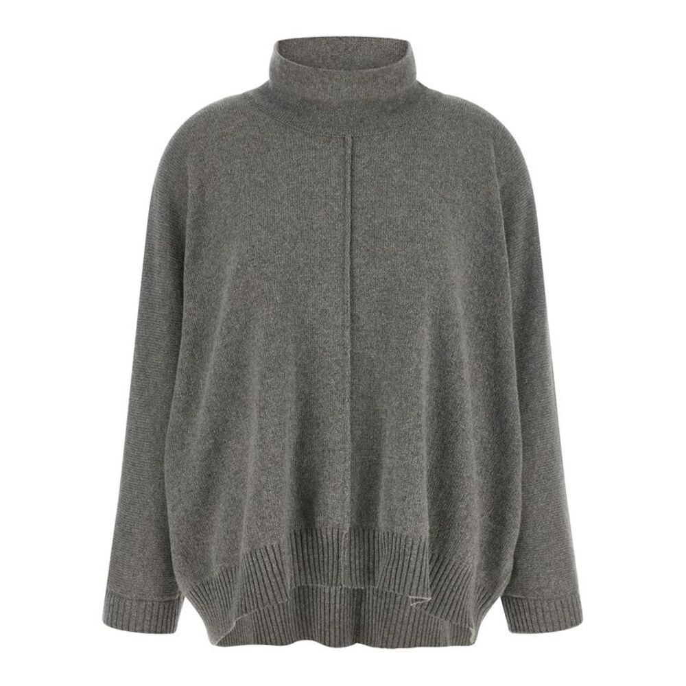 Alberta Ferretti Gray Cashmere Women's Cardigan